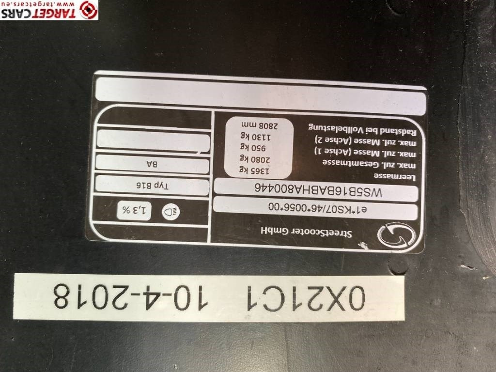 Цельнометаллический фургон, Электрический фургон Streetscooter B16 Work Electric BOX Delivery Van 5: фото 16