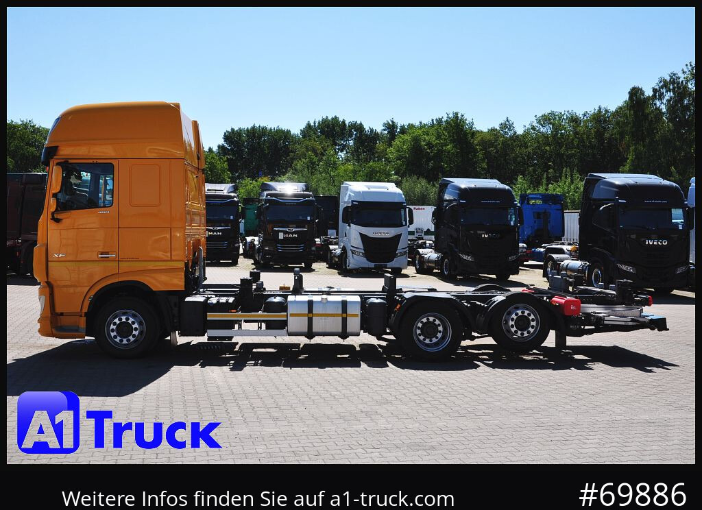 Грузовик-контейнеровоз/ Сменный кузов DAF XF 480, MultiBDF, 7,45, Standklima, LBW,: фото 12