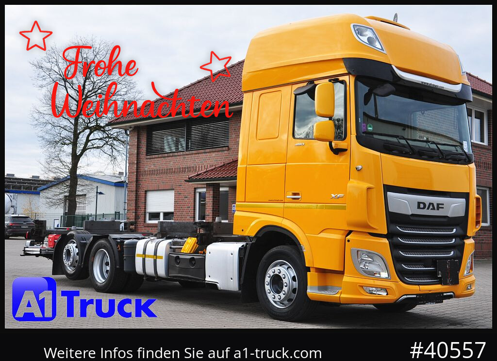 DAF XF 480, MultiBDF, 7,45, Standklima, LBW, - Грузовик-контейнеровоз/ Сменный кузов: фото 1 DAF XF 480, MultiBDF, 7,45, Standklima, LBW, - Грузовик-контейнеровоз/ Сменный кузов: фото 1