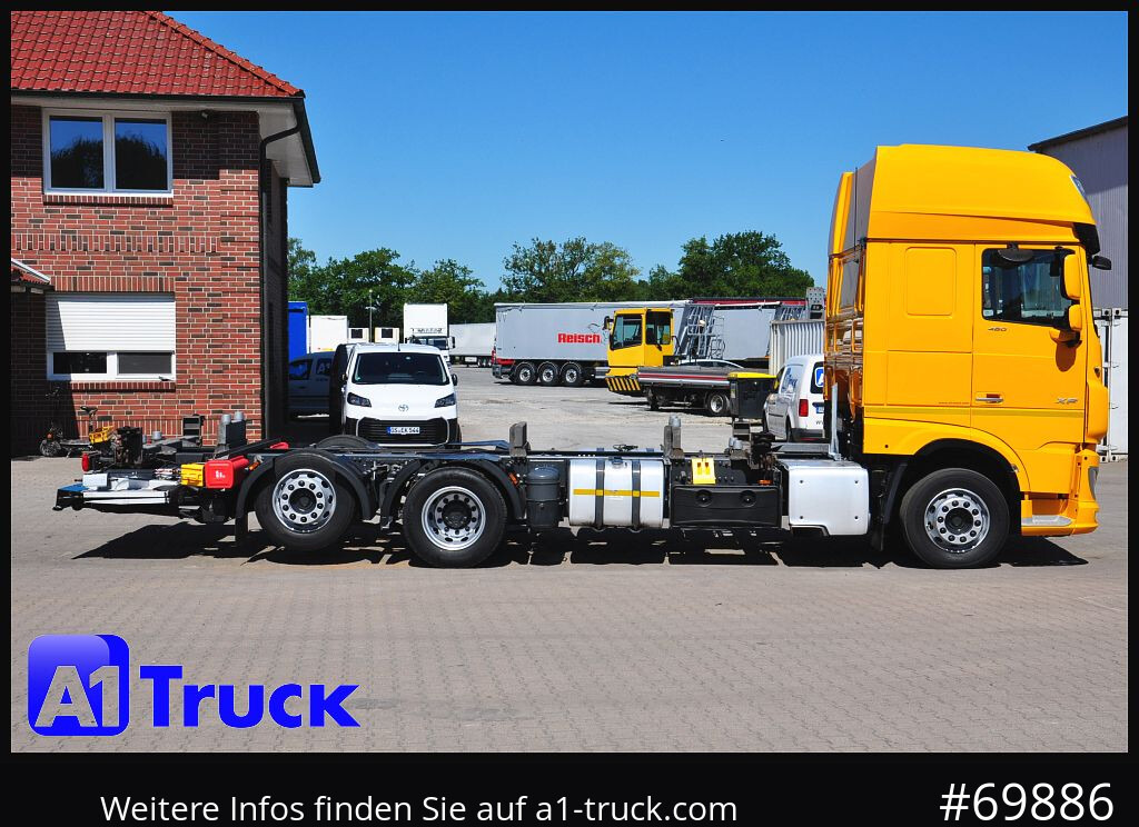 Грузовик-контейнеровоз/ Сменный кузов DAF XF 480, MultiBDF, 7,45, Standklima, LBW,: фото 8