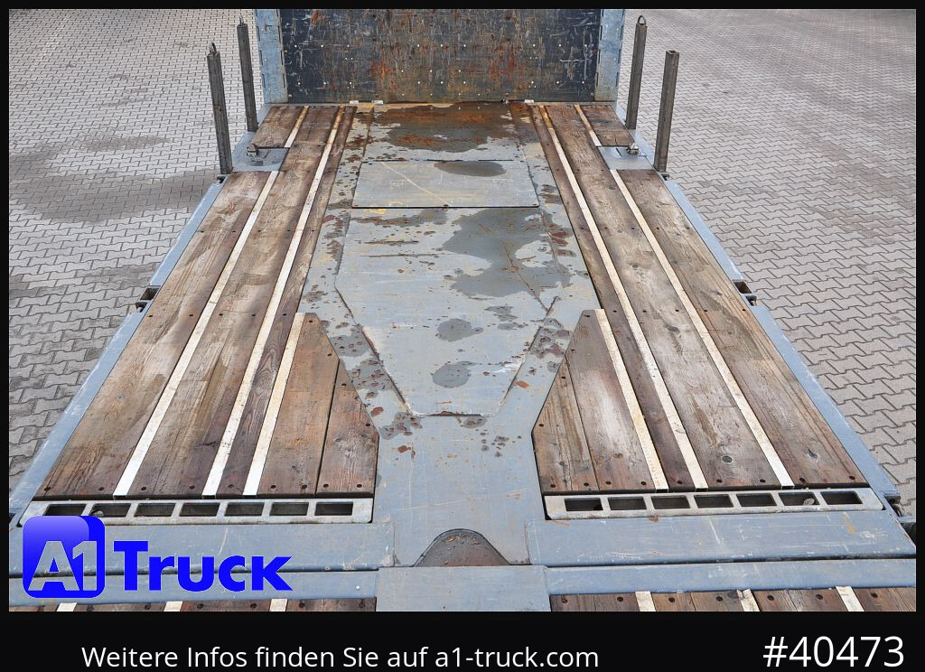 Полуприцеп бортовой/ Платформа FAYMONVILLE F-S43-1AAF Telemax,3 zwangs gelenkt, Lenkachse: фото 6