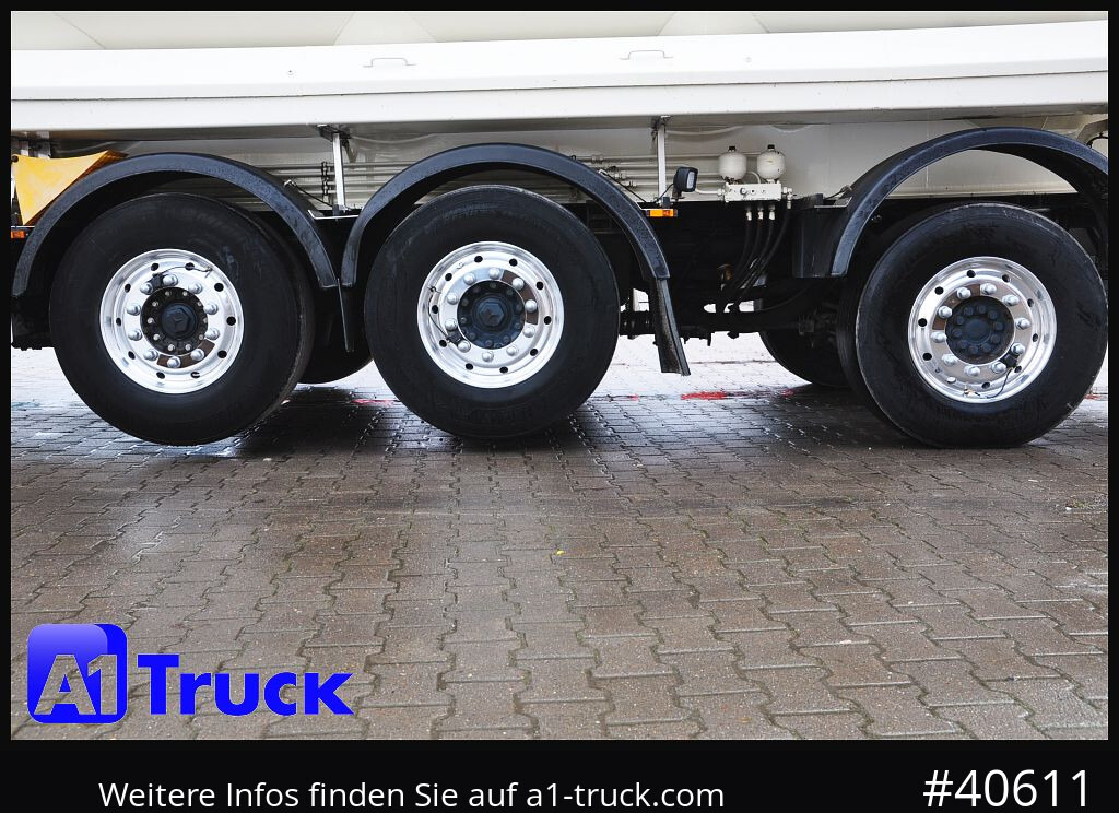 FELDBINDER EUT 55,3, 7 Kammern Futter Feed, Lenkachse, Alufelgen, - Полуприцеп цистерна для сыпучих грузов: фото 3 FELDBINDER EUT 55,3, 7 Kammern Futter Feed, Lenkachse, Alufelgen, - Полуприцеп цистерна для сыпучих грузов: фото 3