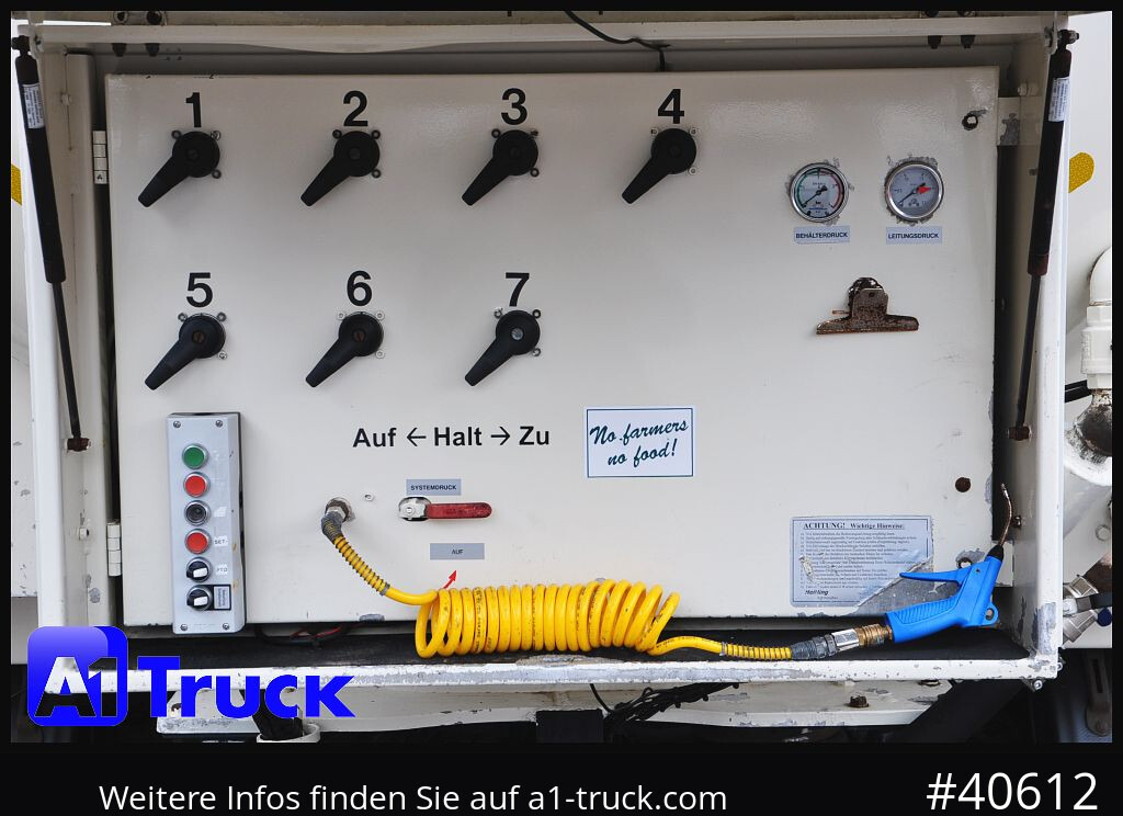 HEITLING SDBH 54, 7 Kammern, Futter Feed Lenkachse, Alufelgen, - Полуприцеп цистерна для сыпучих грузов: фото 2 HEITLING SDBH 54, 7 Kammern, Futter Feed Lenkachse, Alufelgen, - Полуприцеп цистерна для сыпучих грузов: фото 2