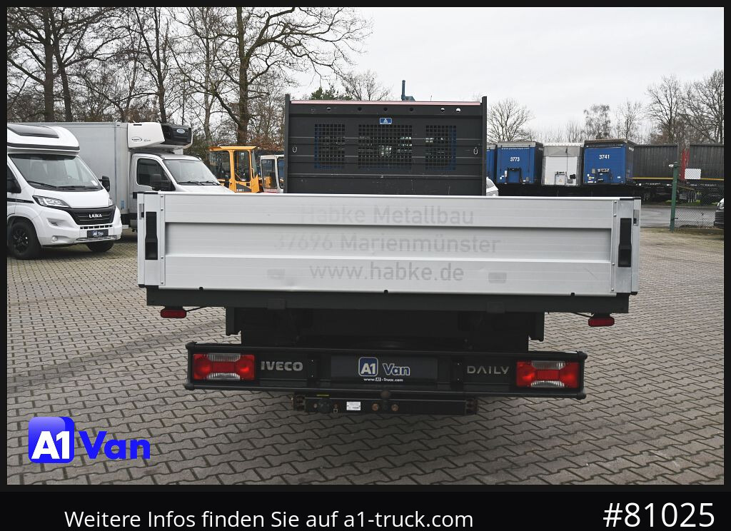 Малотоннажный бортовой грузовик, Грузопассажирский фургон IVECO Daily 50C18 Doka Pritsche, AHK, Klima, 4,5m Ladefläche: фото 10