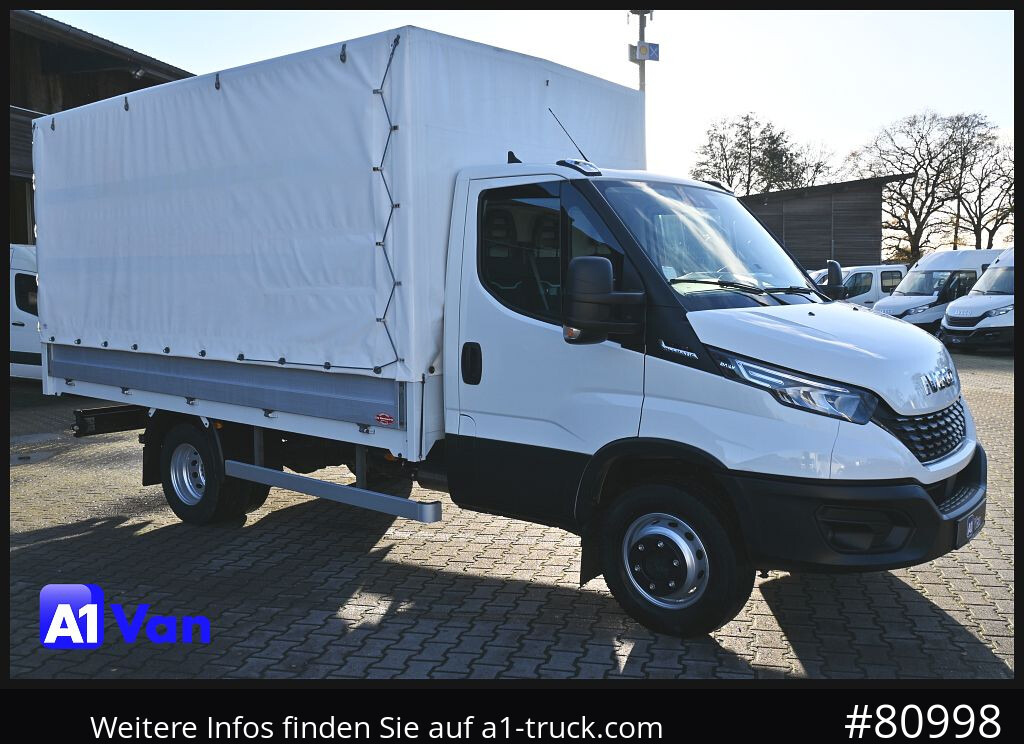 IVECO Daily 72C18 A8V Pritsche/Plane, Tempomat, AHK, Klima - Тентованный фургон: фото 1 IVECO Daily 72C18 A8V Pritsche/Plane, Tempomat, AHK, Klima - Тентованный фургон: фото 1