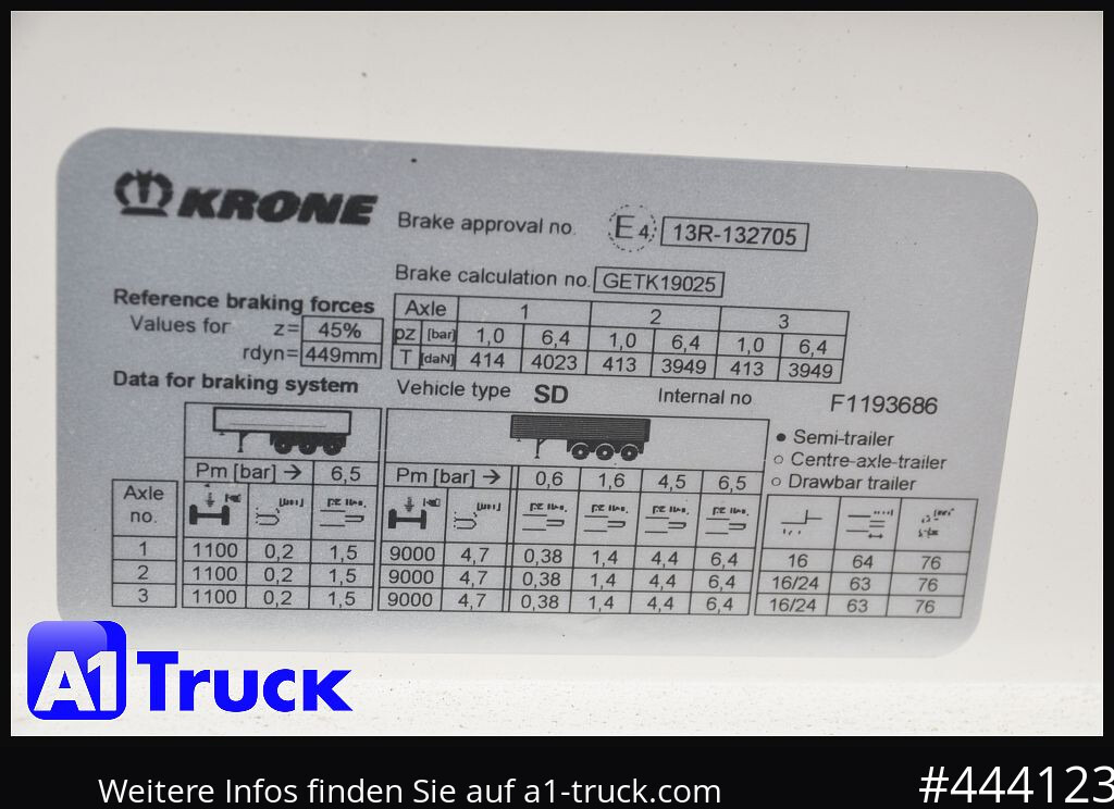 Новый Полуприцеп бортовой/ Платформа KRONE 5 x SD, Mega, Twistlock, Container, NEU, ohne Zulassung: фото 9 Новый Полуприцеп бортовой/ Платформа KRONE 5 x SD, Mega, Twistlock, Container, NEU, ohne Zulassung: фото 9