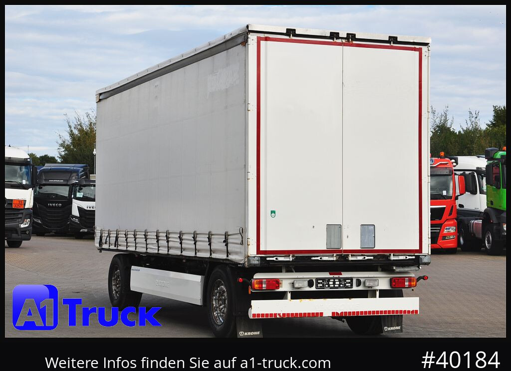 Тентованный прицеп KRONE AZP 18, Festaufbau, TÜV 03-2026: фото 11