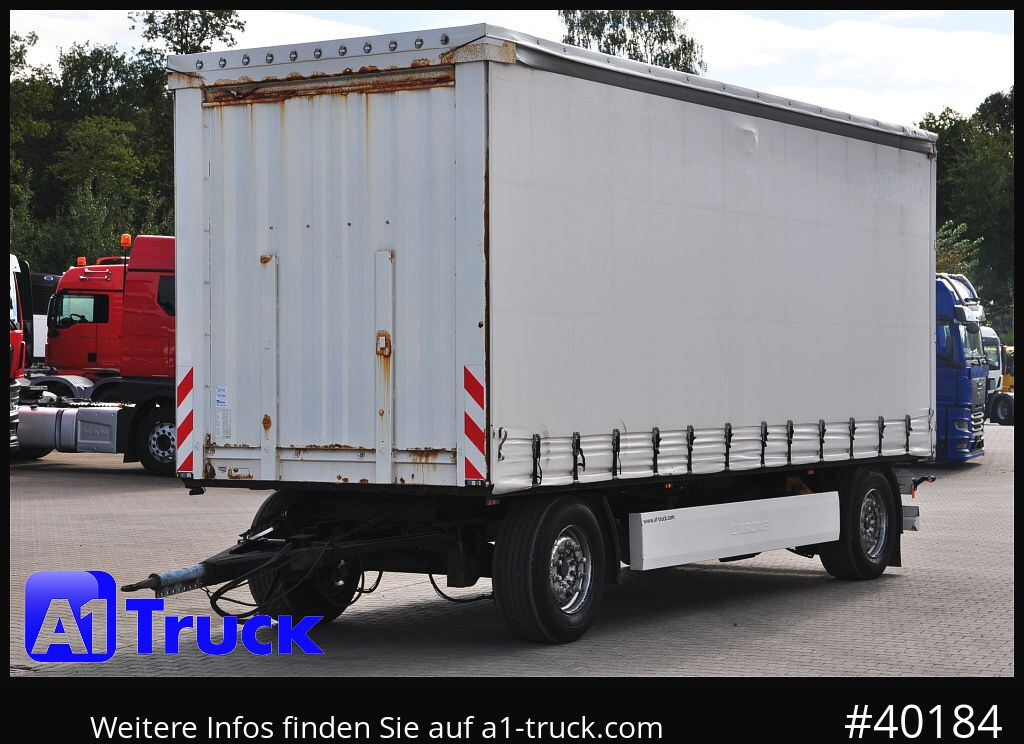 Тентованный прицеп KRONE AZP 18, Festaufbau, TÜV 03-2026: фото 13