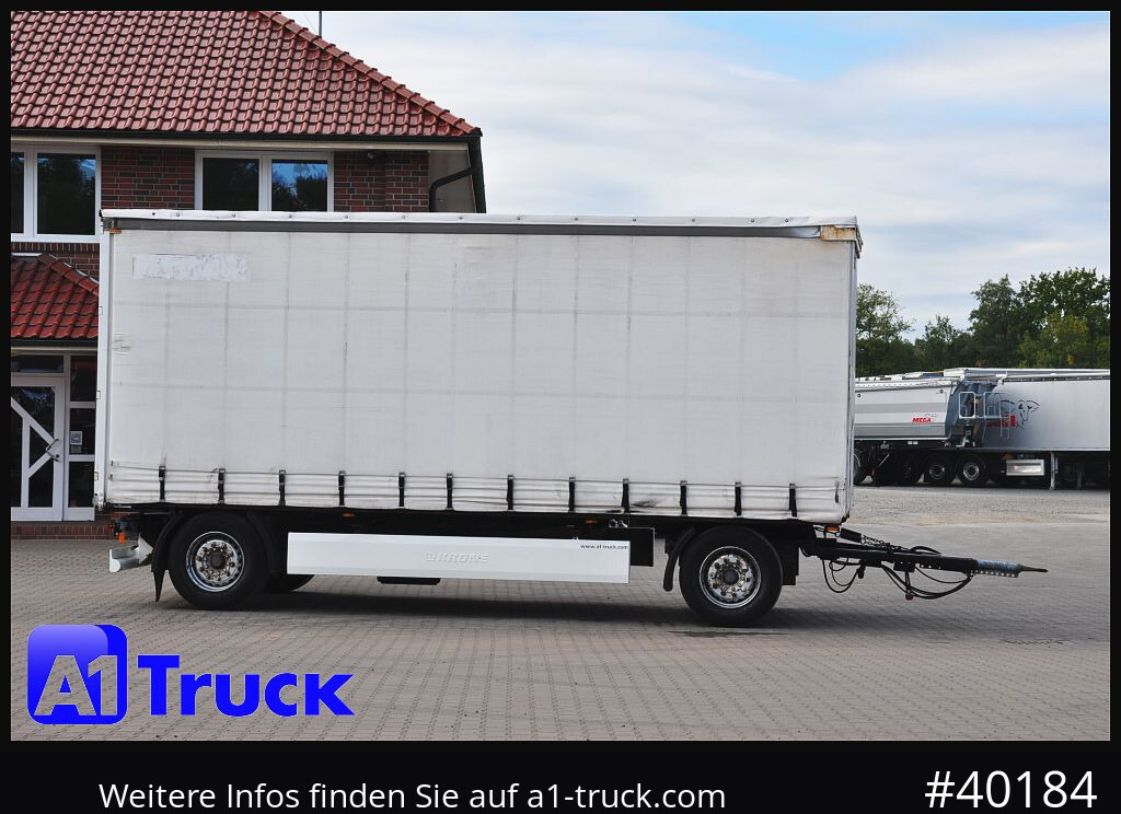 Тентованный прицеп KRONE AZP 18, Festaufbau, TÜV 03-2026: фото 8