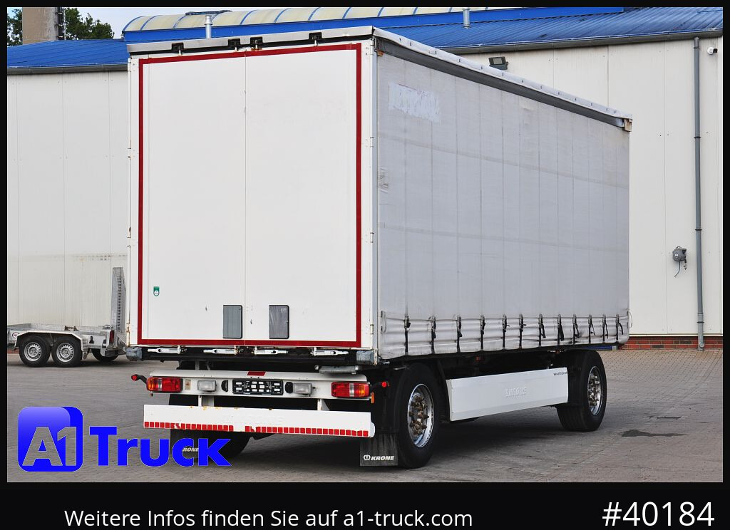 Тентованный прицеп KRONE AZP 18, Festaufbau, TÜV 03-2026: фото 9