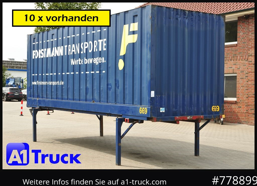 KRONE BDF 7,82 Container, 2700mm Innenhöhe, Portaltür - Морской контейнер: фото 1 KRONE BDF 7,82 Container, 2700mm Innenhöhe, Portaltür - Морской контейнер: фото 1