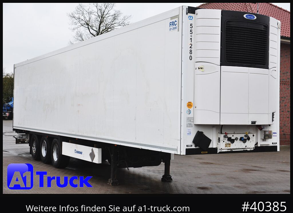 KRONE SD, Carrier 1950, Rolltor FRC Tiefkühl - Полуприцеп-рефрижератор: фото 1 KRONE SD, Carrier 1950, Rolltor FRC Tiefkühl - Полуприцеп-рефрижератор: фото 1