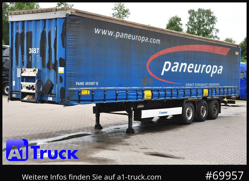 Тентованный полуприцеп KRONE SD Tautliner, Code XL, BPW, Coil, TÜV 04-2026: фото 15