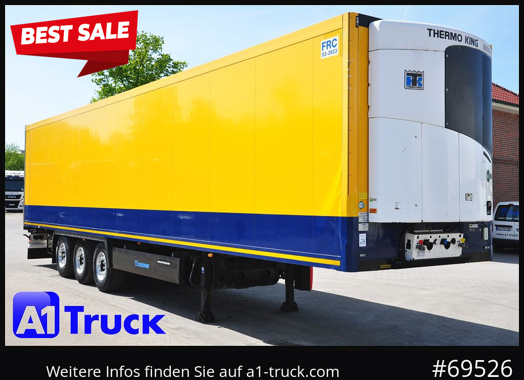 KRONE SD, ThermoKing SLX i 300, Doppelstock, - Полуприцеп-рефрижератор: фото 1 KRONE SD, ThermoKing SLX i 300, Doppelstock, - Полуприцеп-рефрижератор: фото 1