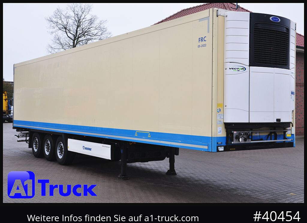 KRONE SDR 27 Carrier 1950 Mt. Doppelstock Lift,TÜV 05/2026 - Полуприцеп-рефрижератор: фото 1 KRONE SDR 27 Carrier 1950 Mt. Doppelstock Lift,TÜV 05/2026 - Полуприцеп-рефрижератор: фото 1