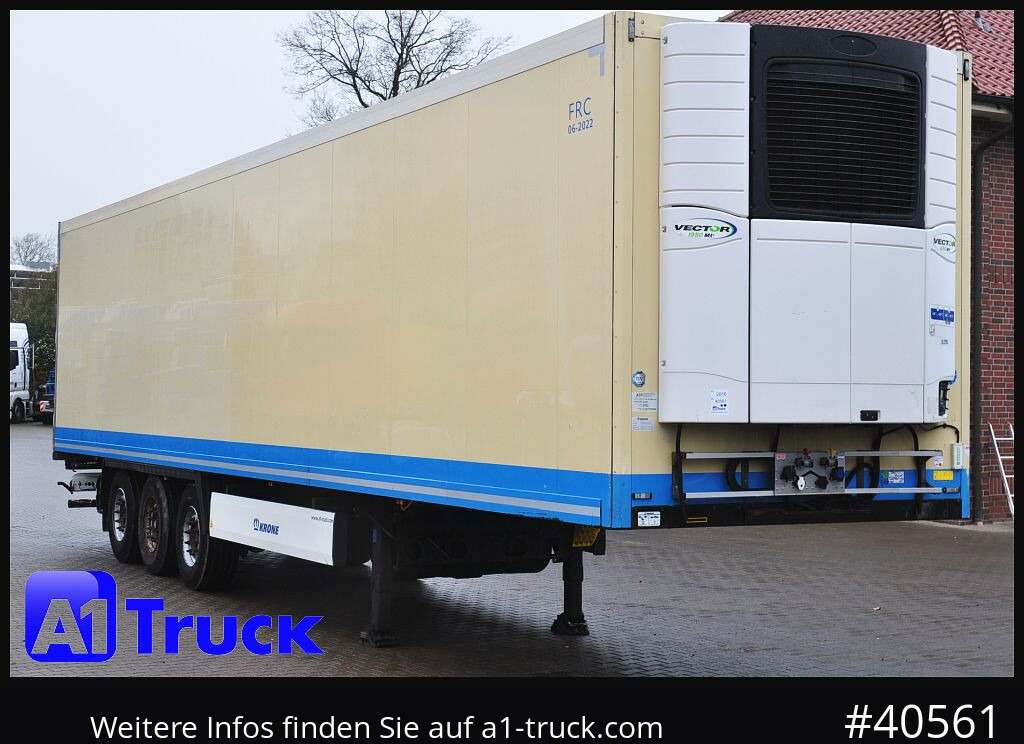 KRONE SDR 27 Carrier 1950 Mt. Doppelstock Lift,TÜV 07/2026 - Полуприцеп-рефрижератор: фото 1 KRONE SDR 27 Carrier 1950 Mt. Doppelstock Lift,TÜV 07/2026 - Полуприцеп-рефрижератор: фото 1