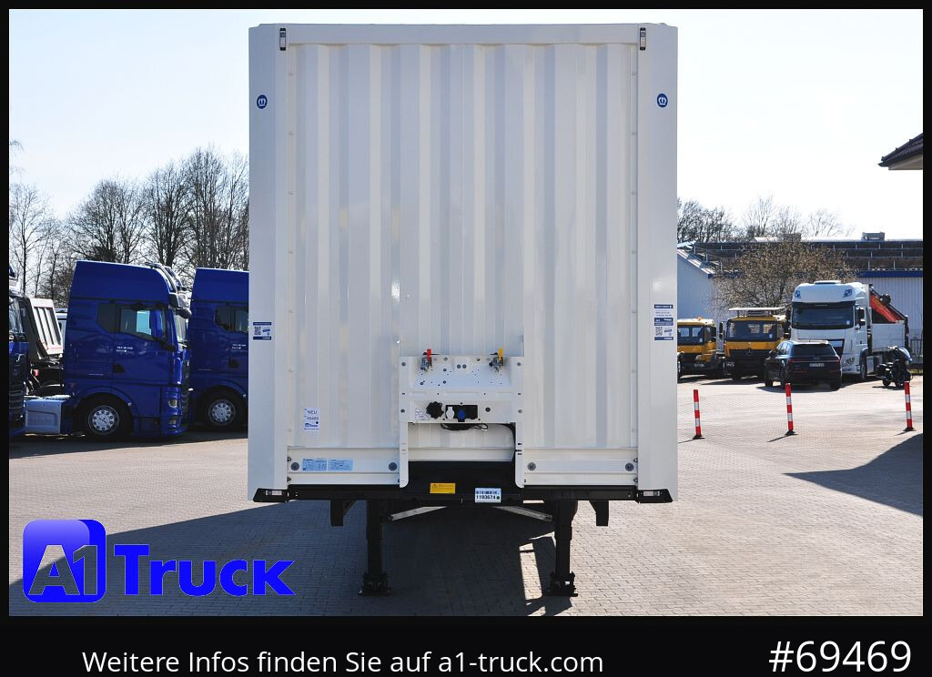 KRONE SZ 2 achs Koffer, Code XL, VDI 2700, SOFORT - Полуприцеп-фургон: фото 2 KRONE SZ 2 achs Koffer, Code XL, VDI 2700, SOFORT - Полуприцеп-фургон: фото 2