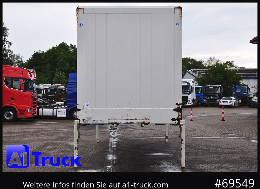 Сменный кузов - фургон KRONE WB BDF 7,45 Koffer,  2750mm innen, 20 x vorhanden: фото 14