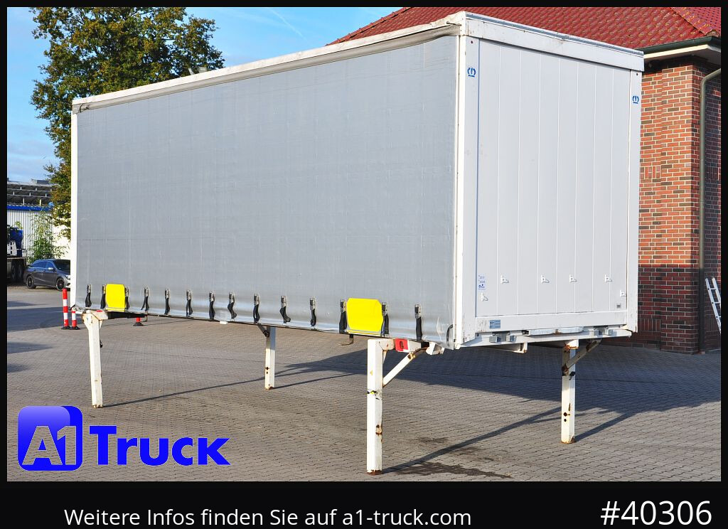 KRONE Wechselbrücke 7,45, Code XL, guter Zustand - Тентованный кузов: фото 1 KRONE Wechselbrücke 7,45, Code XL, guter Zustand - Тентованный кузов: фото 1