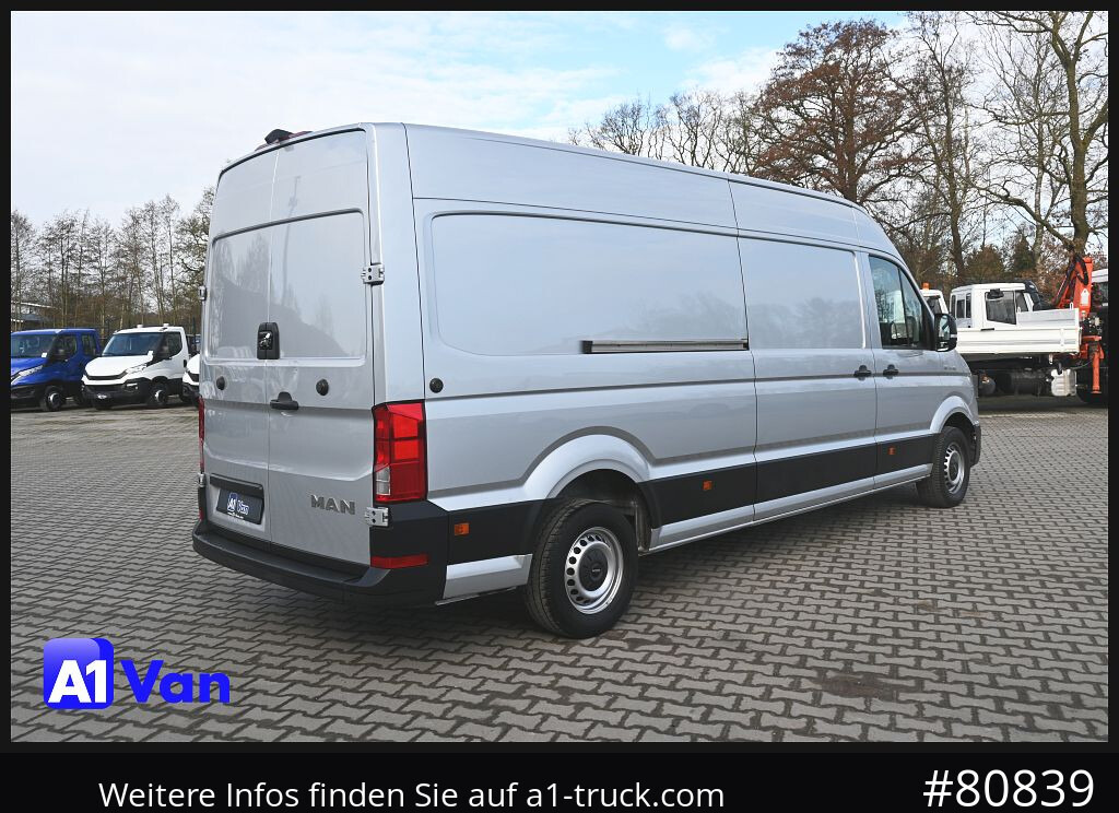 Цельнометаллический фургон MAN TGE 3.140 4x2 Kasten L3H2, Automatik, Klima, RFK: фото 9