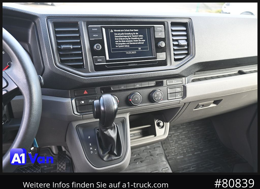Цельнометаллический фургон MAN TGE 3.140 4x2 Kasten L3H2, Automatik, Klima, RFK: фото 15