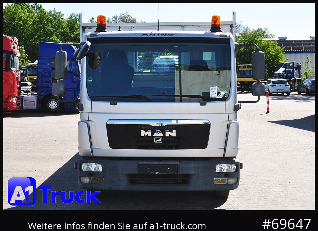 Малотоннажный бортовой грузовик MAN TGL 8,220, Pritsche offen, L6400mm,  AHK,: фото 14