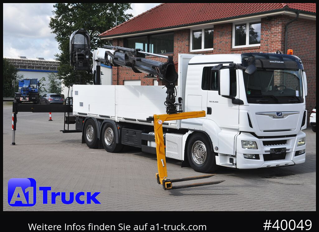 MAN TGS 26.400, Palfinger,PK 20005, Lift-Lenk - Автоманипулятор, Грузовик бортовой/ Платформа: фото 1 MAN TGS 26.400, Palfinger,PK 20005, Lift-Lenk - Автоманипулятор, Грузовик бортовой/ Платформа: фото 1