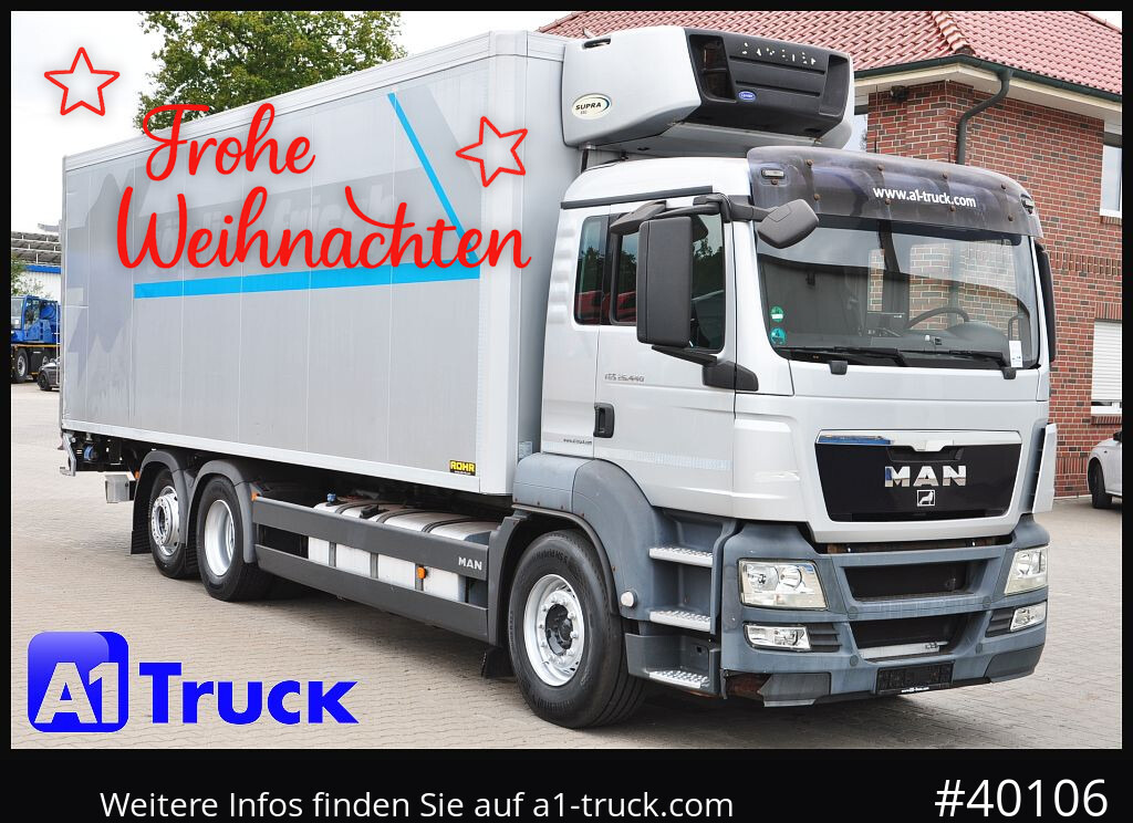 MAN TGS 26.440, Carrier 850 Rolltor+ LBW, Lift - Рефрижератор: фото 1 MAN TGS 26.440, Carrier 850 Rolltor+ LBW, Lift - Рефрижератор: фото 1