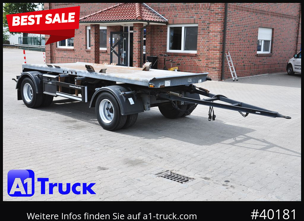 MEILLER HKM, HMA  f Absetzcontainer, BPW verzinkt, Luft - Прицеп мультилифт/ Бункеровоз: фото 1 MEILLER HKM, HMA  f Absetzcontainer, BPW verzinkt, Luft - Прицеп мультилифт/ Бункеровоз: фото 1