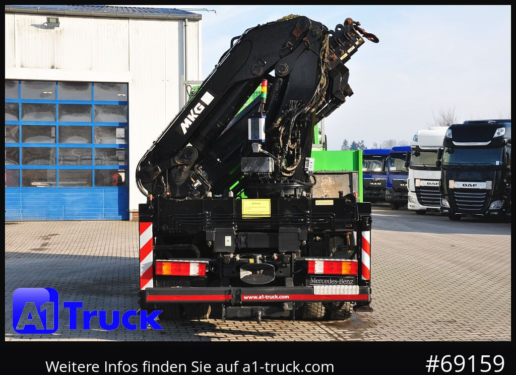 MERCEDES-BENZ Actros 1844 MP3, Kran MKG 291 HP 5+3 Funk, TÜV 06/2026 - Автоманипулятор: фото 3 MERCEDES-BENZ Actros 1844 MP3, Kran MKG 291 HP 5+3 Funk, TÜV 06/2026 - Автоманипулятор: фото 3
