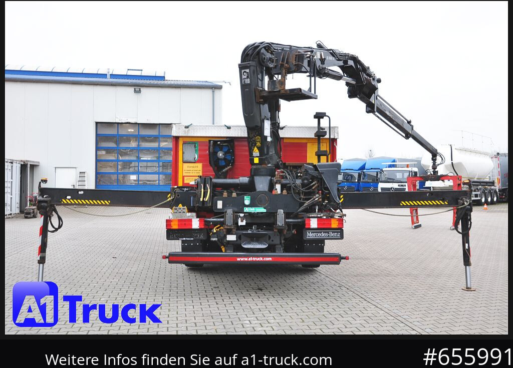 Грузовик бортовой/ Платформа, Автоманипулятор MERCEDES-BENZ Actros 2546 MP 3, HIAB Kran, Lift-Lenkachse,: фото 9