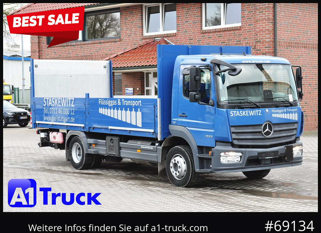 MERCEDES-BENZ Atego 1223 BL,LBW 1.5t. E6, Airbag, - Грузовик бортовой/ Платформа: фото 1 MERCEDES-BENZ Atego 1223 BL,LBW 1.5t. E6, Airbag, - Грузовик бортовой/ Платформа: фото 1