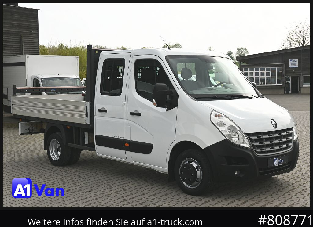 RENAULT Master Pritsche Doka, AHK 3,5Tonnen , Klima, Luftfederung - Малотоннажный бортовой грузовик: фото 1 RENAULT Master Pritsche Doka, AHK 3,5Tonnen , Klima, Luftfederung - Малотоннажный бортовой грузовик: фото 1