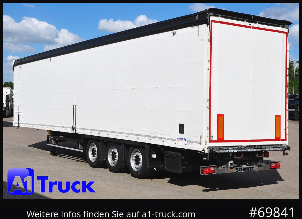 Тентованный полуприцеп SCHMITZ SCS 24, Mega,Speed Curtain, Staplerhalterung 2900mm: фото 11