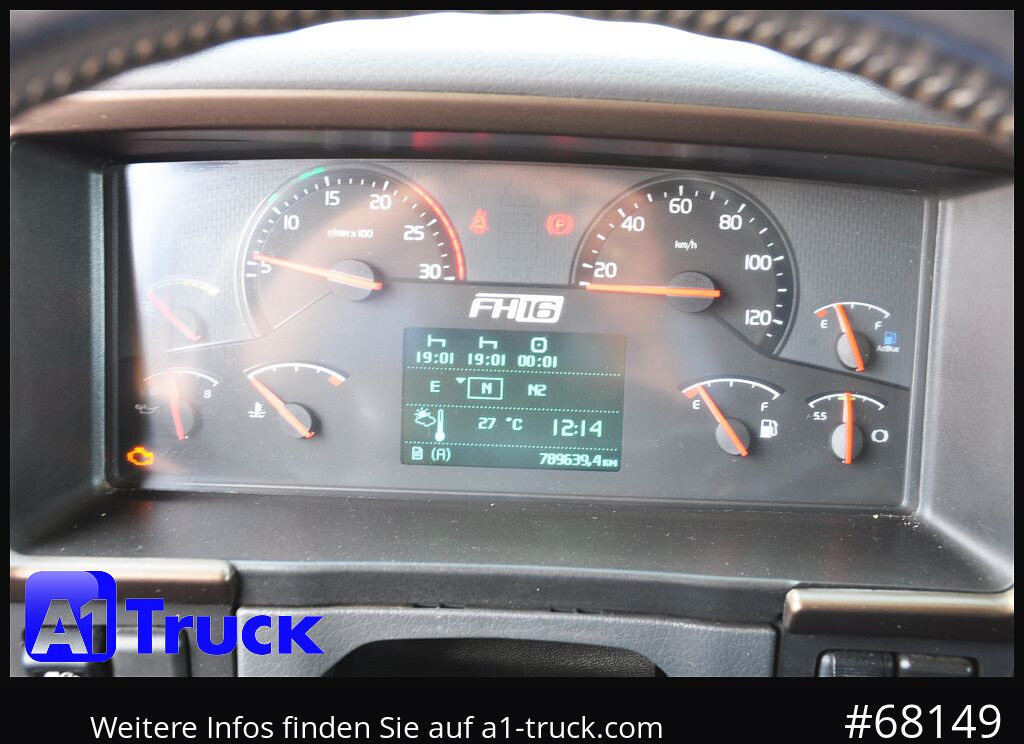 Тягач VOLVO FH16, 600, Schwerlast 180to, 8x4, Standklima, Liftachse,: фото 6 Тягач VOLVO FH16, 600, Schwerlast 180to, 8x4, Standklima, Liftachse,: фото 6