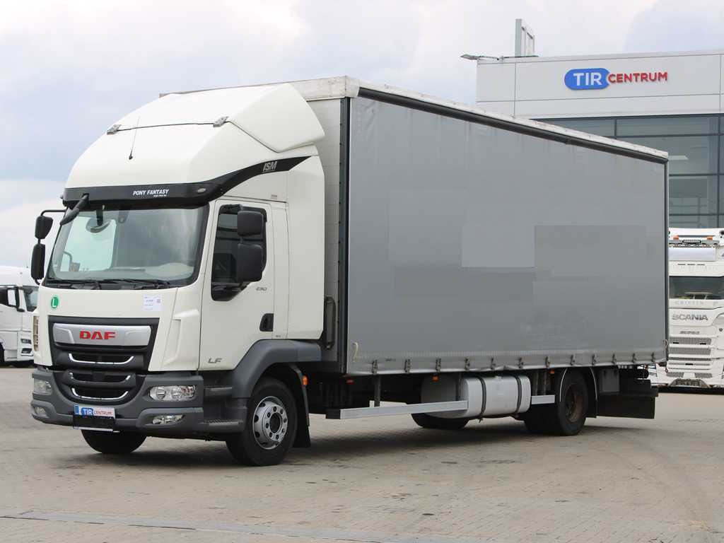 DAF LF 290 FA, EURO 6, SLEEPING BODY - Тентованный грузовик: фото 1 DAF LF 290 FA, EURO 6, SLEEPING BODY - Тентованный грузовик: фото 1