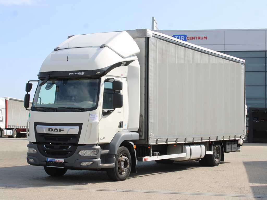 DAF LF 290 FA, EURO 6, SLEEPING BODY - Тентованный грузовик: фото 1 DAF LF 290 FA, EURO 6, SLEEPING BODY - Тентованный грузовик: фото 1