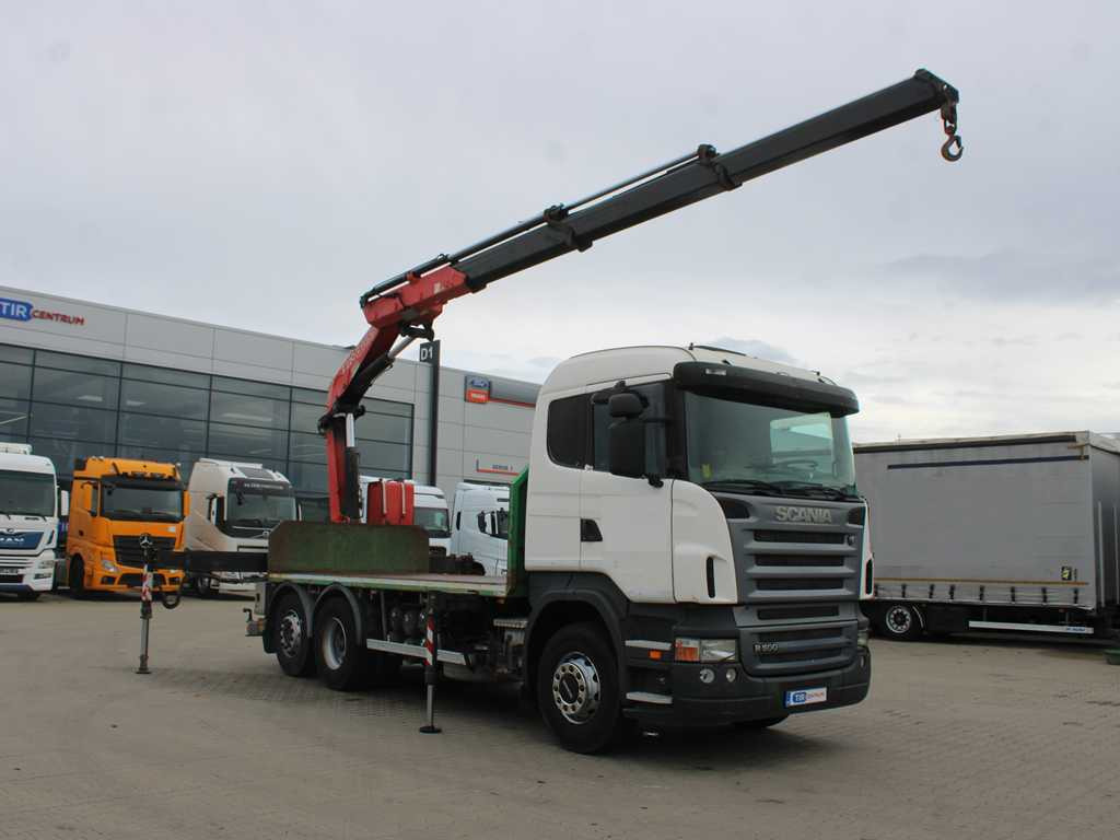 Scania R 500, 6X2, EURO 4, OPTICRUISE, HYDRAULIC ARM FASSI F220A.23 - Другая техника: фото 3 Scania R 500, 6X2, EURO 4, OPTICRUISE, HYDRAULIC ARM FASSI F220A.23 - Другая техника: фото 3