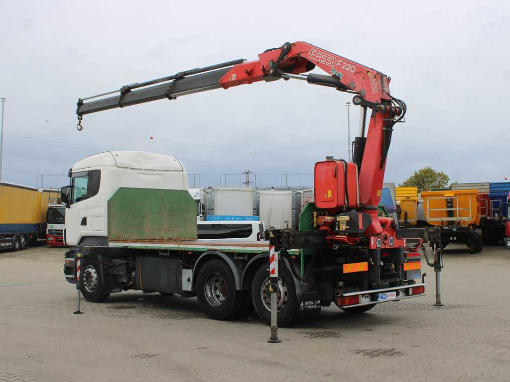 Scania R 500, 6X2, EURO 4, OPTICRUISE, HYDRAULIC ARM FASSI F220A.23 - Другая техника: фото 5 Scania R 500, 6X2, EURO 4, OPTICRUISE, HYDRAULIC ARM FASSI F220A.23 - Другая техника: фото 5