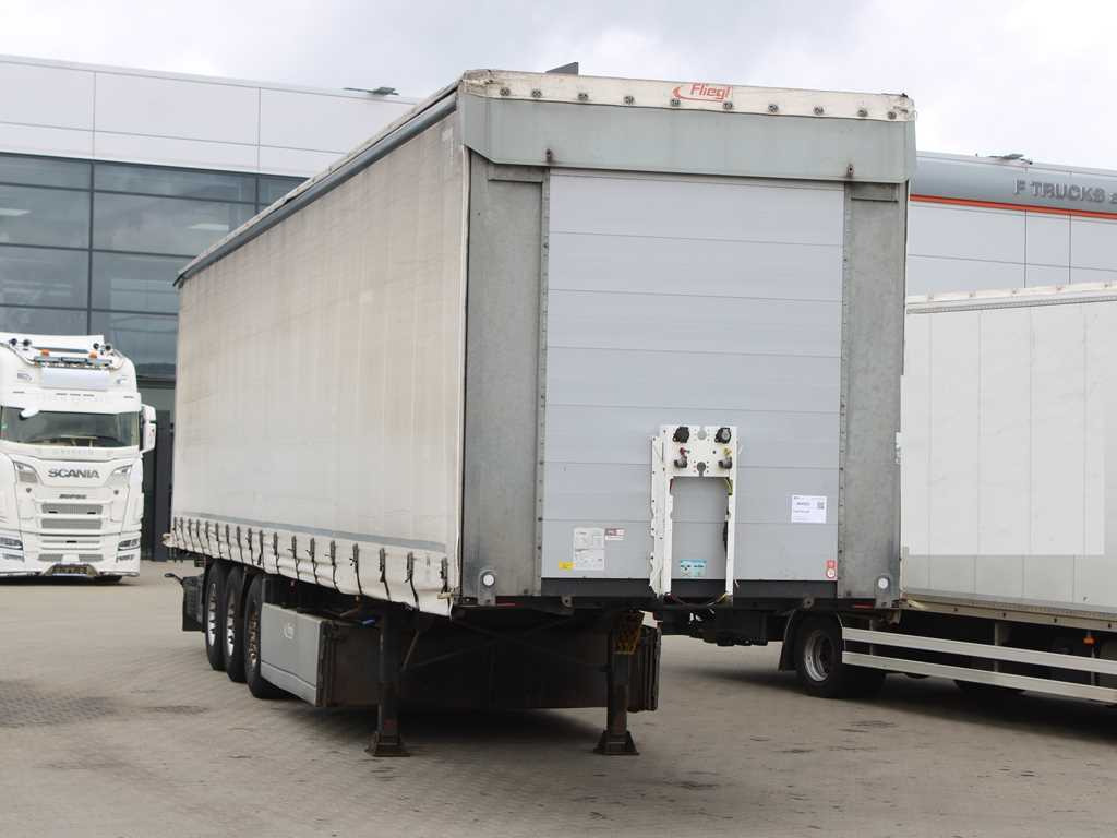 Fliegl SDS 390, MULDA, MULTILOCK, LIFT AXLE, SAF - Тентованный полуприцеп: фото 3 Fliegl SDS 390, MULDA, MULTILOCK, LIFT AXLE, SAF - Тентованный полуприцеп: фото 3