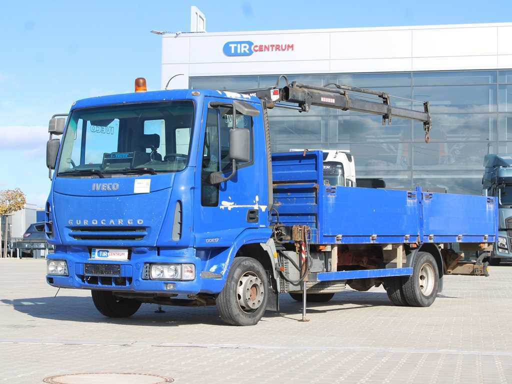 Iveco EUROCARGO 100E17, EURO 3, HYDRAULIC ARM HIAB 035-2 - Грузовик бортовой/ Платформа, Автоманипулятор: фото 1 Iveco EUROCARGO 100E17, EURO 3, HYDRAULIC ARM HIAB 035-2 - Грузовик бортовой/ Платформа, Автоманипулятор: фото 1