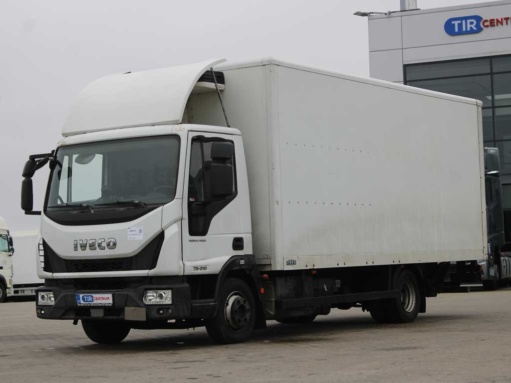Iveco EUROCARGO 75-210, EURO 6, HYDRAULIC FRONT, CARRIER, TIRE 80% - Рефрижератор: фото 1 Iveco EUROCARGO 75-210, EURO 6, HYDRAULIC FRONT, CARRIER, TIRE 80% - Рефрижератор: фото 1