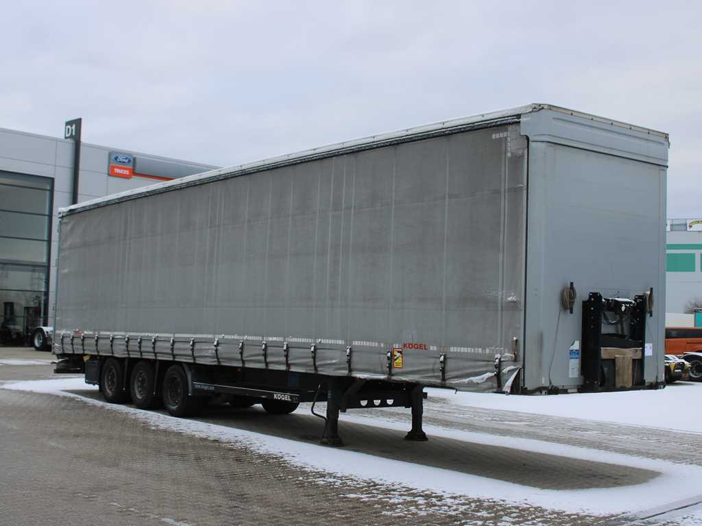 Kögel S24-1, LOWDECK, LIFTING AXLE, SAF, LIFTING ROOF - Тентованный полуприцеп: фото 3 Kögel S24-1, LOWDECK, LIFTING AXLE, SAF, LIFTING ROOF - Тентованный полуприцеп: фото 3