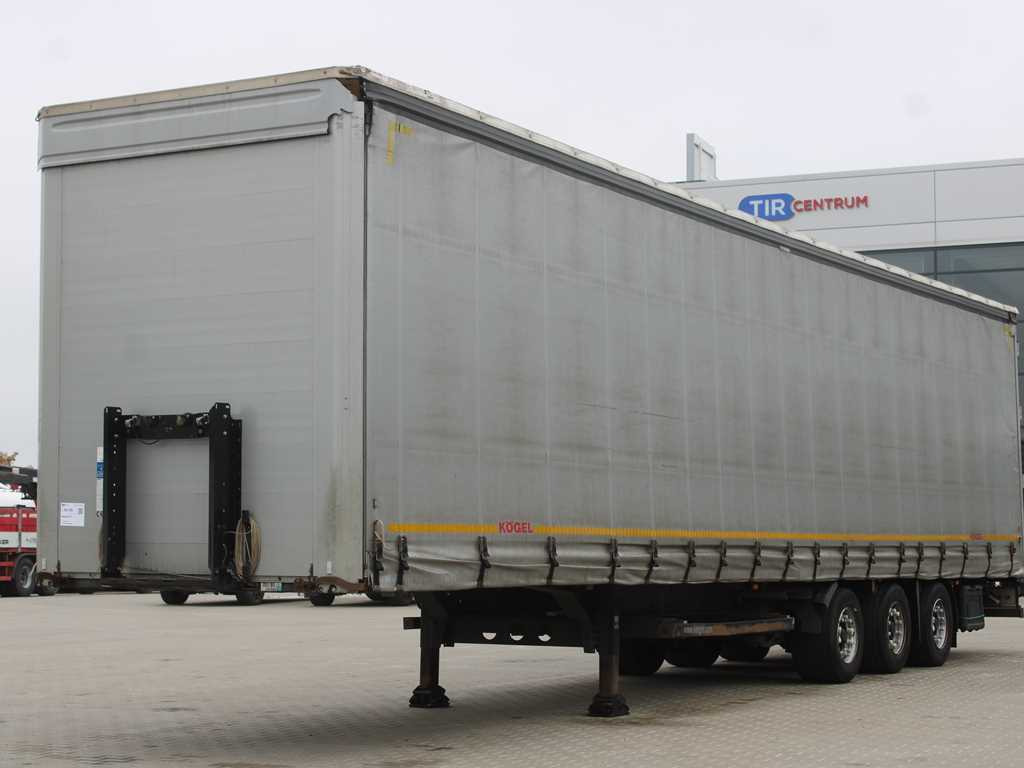 Kögel SN 24, LOWDECK, LIFTING AXLE, MULTILOCK, LIFTING ROOF - Тентованный полуприцеп: фото 1 Kögel SN 24, LOWDECK, LIFTING AXLE, MULTILOCK, LIFTING ROOF - Тентованный полуприцеп: фото 1