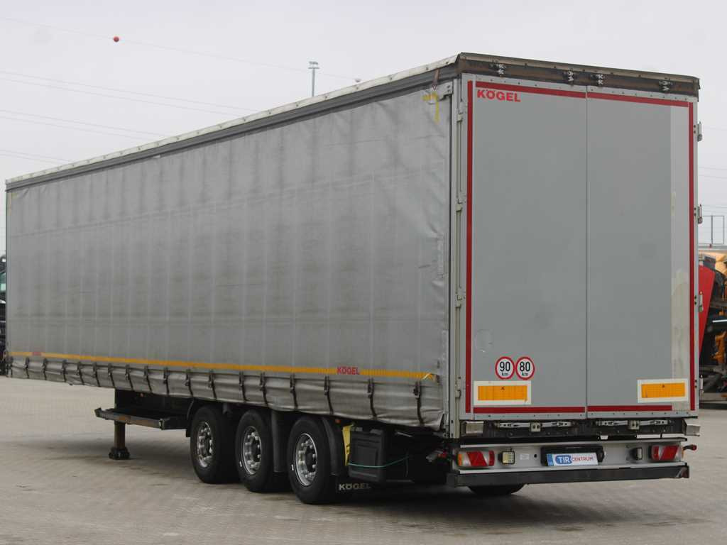Kögel SN 24, LOWDECK, LIFTING AXLE, MULTILOCK, LIFTING ROOF - Тентованный полуприцеп: фото 5 Kögel SN 24, LOWDECK, LIFTING AXLE, MULTILOCK, LIFTING ROOF - Тентованный полуприцеп: фото 5