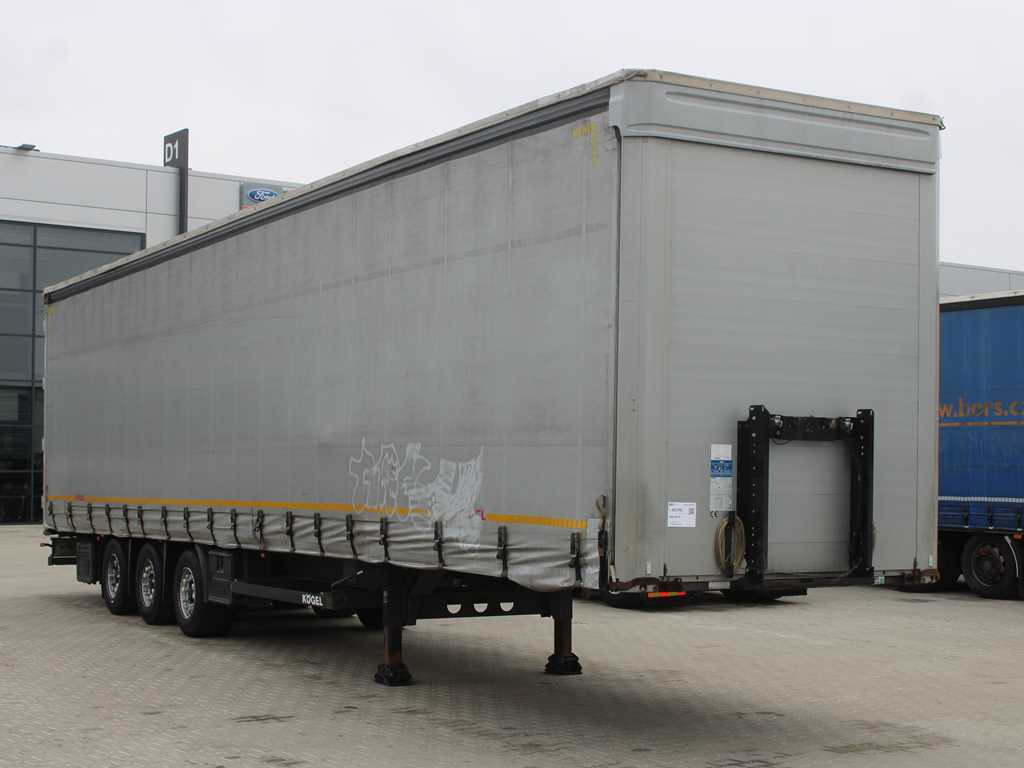Kögel SN 24, LOWDECK, LIFTING AXLE, MULTILOCK, LIFTING ROOF - Тентованный полуприцеп: фото 3 Kögel SN 24, LOWDECK, LIFTING AXLE, MULTILOCK, LIFTING ROOF - Тентованный полуприцеп: фото 3