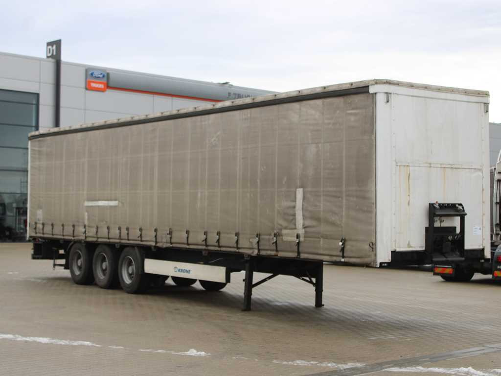 Krone KRONE SDP 27 WKE, LIFTING AXLE - Тентованный полуприцеп: фото 3 Krone KRONE SDP 27 WKE, LIFTING AXLE - Тентованный полуприцеп: фото 3