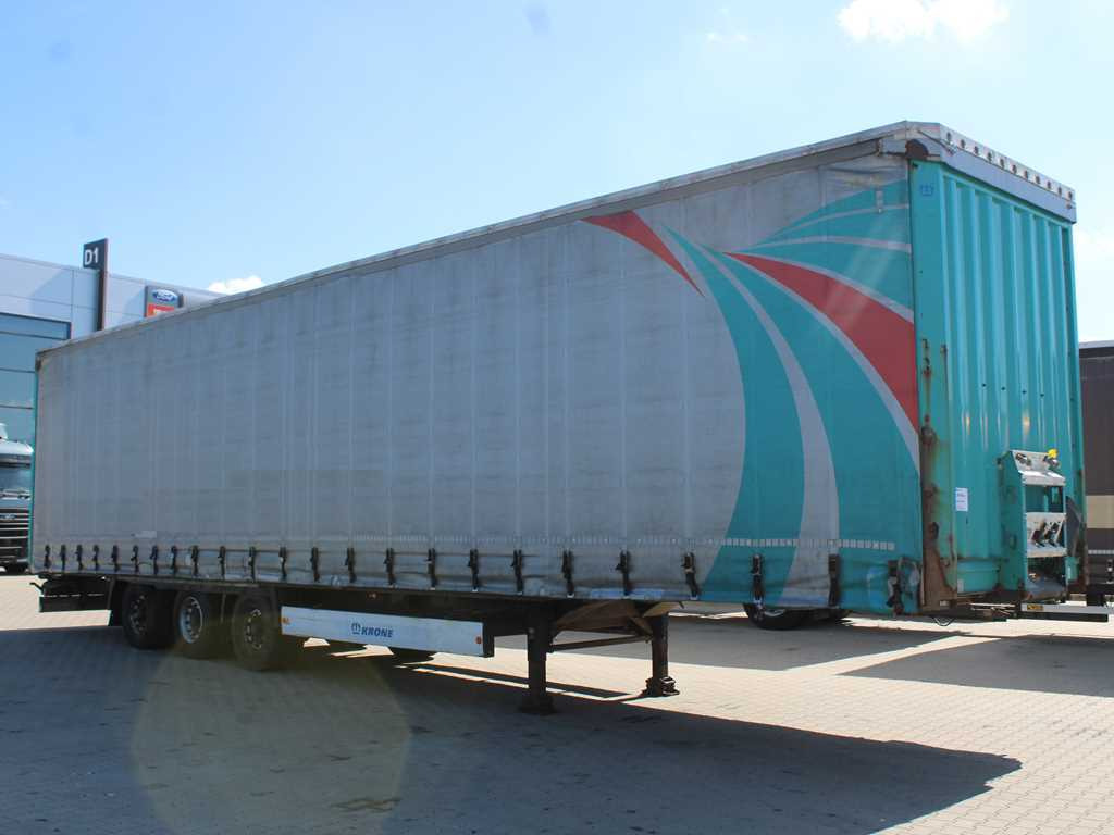 Krone SD 04, LOWDECK, LIFTING AXLE, LIFT ROOF - Тентованный полуприцеп: фото 3 Krone SD 04, LOWDECK, LIFTING AXLE, LIFT ROOF - Тентованный полуприцеп: фото 3