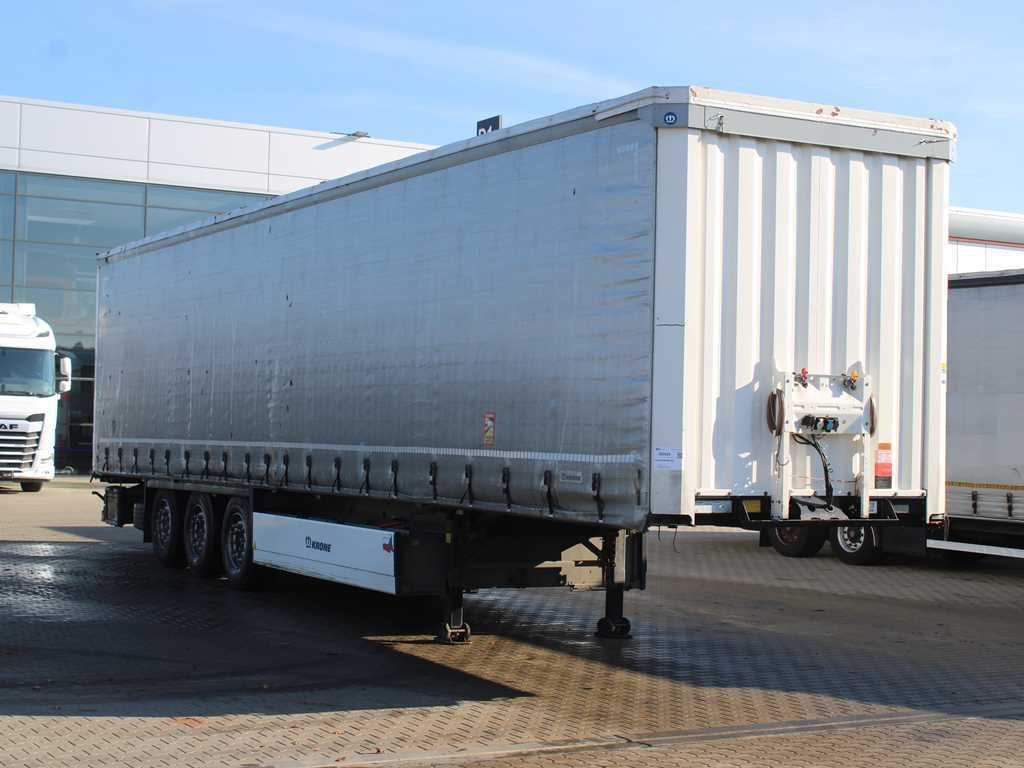 Krone SD, LIFT AXLE, MULTILOCK, 2X PALLET BASKET - Тентованный полуприцеп: фото 3 Krone SD, LIFT AXLE, MULTILOCK, 2X PALLET BASKET - Тентованный полуприцеп: фото 3