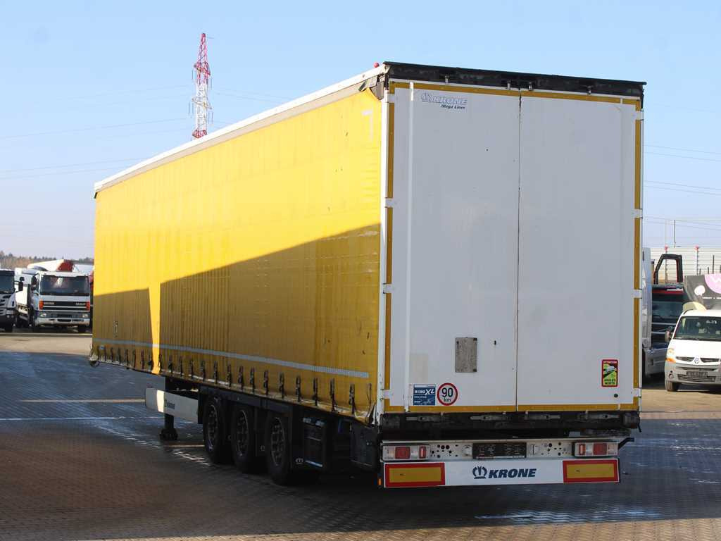 Krone SD, LOWDECK, LIFTING AXLE, LIFTING ROOF, MULTILOCK - Тентованный полуприцеп: фото 5 Krone SD, LOWDECK, LIFTING AXLE, LIFTING ROOF, MULTILOCK - Тентованный полуприцеп: фото 5